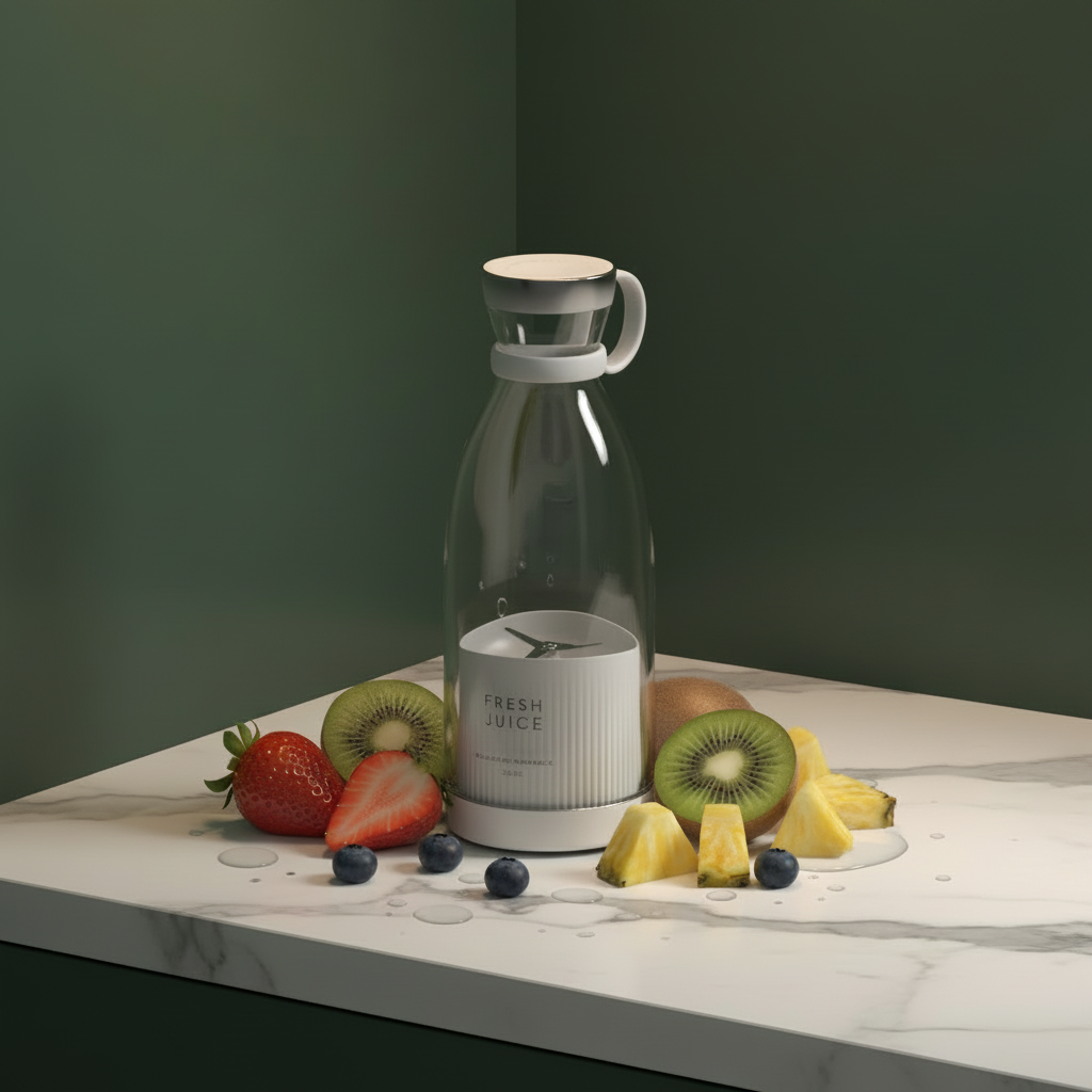 Fresh Juice — Portable Blender Bottle