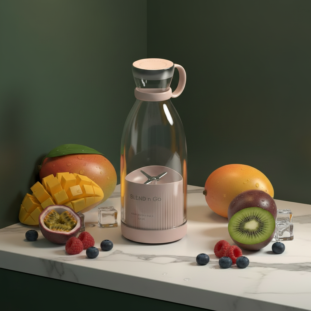 Fresh Juice — Portable Blender Bottle